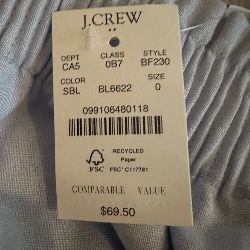 J. Crew crew blue